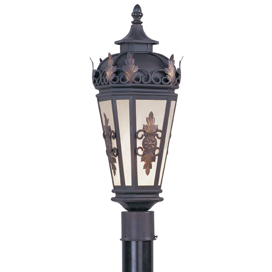 Livex Lighting 2194-07 Berkshire Outdoor Post Head in Bronze 
